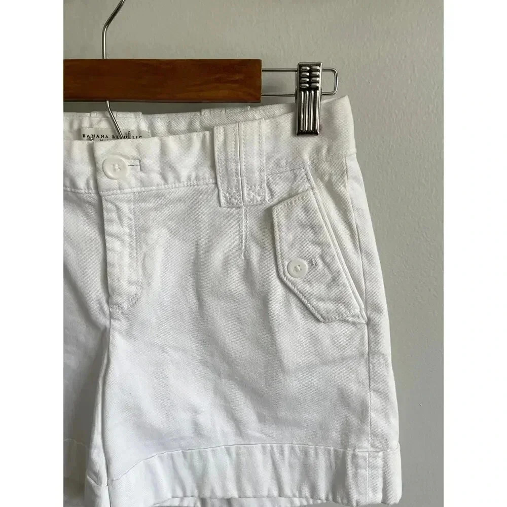 Banana Republic White Shorts - Picture 4 of 5